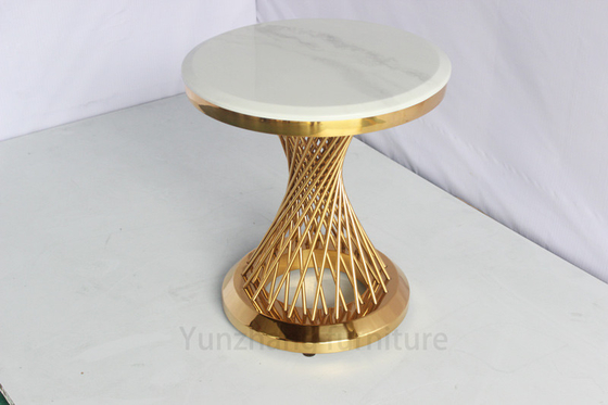 لوله فولاد چرخشی طراحی کمر کوچک میز پایانی