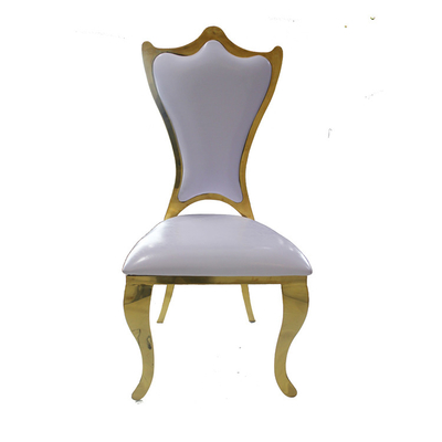 تاج عروسی صندلی سلطنتی جشن عروس و داماد صندلی چرم مصنوعی OEM