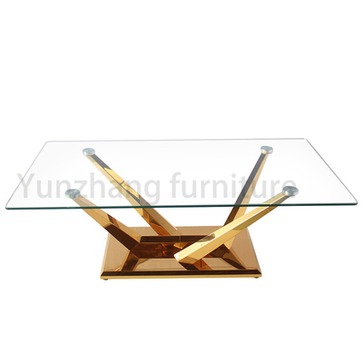 میز ناهار خوری شیشه ای مستطیلی مدرن منحصر به فرد 8 صندلی برای خانواده