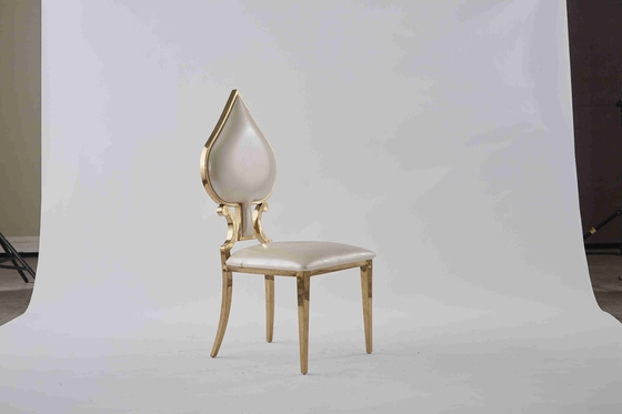 صندلی ناهار خوری به شکل قلب رویداد صندلی ضیافت عروسی هتل رویال 50X59X102