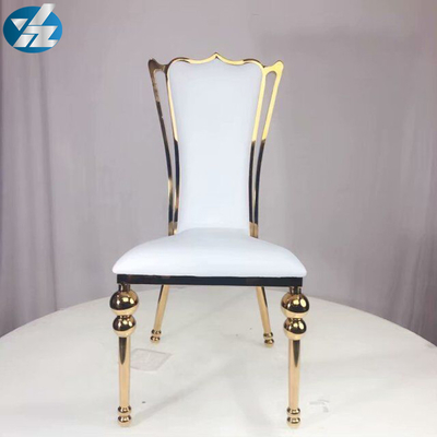 صندلی تاج سلطنتی سفید مشکی صندلی ضیافت عروسی پایه صندلی گرد از جنس استیل ضد زنگ