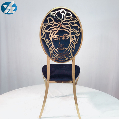 صندلی ناهار خوری مخملی مشکی ورساچه صندلی طلایی استیل ضد زنگ