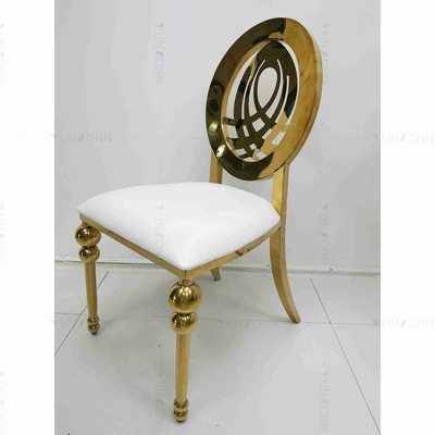 صندلی ضیافت عروسی کلاسیک صندلی عروسی چرم استیل ضد زنگ