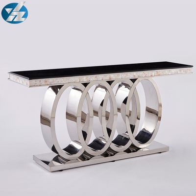 میز ناهار خوری مدرن لوکس هوی بیس میز ناهار خوری رویه شیشه ای مشکی L200xW100xH75cm
