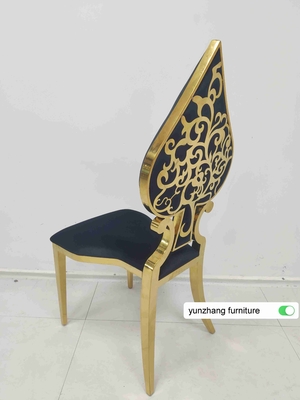 صندلی عروسی طلایی فانتزی