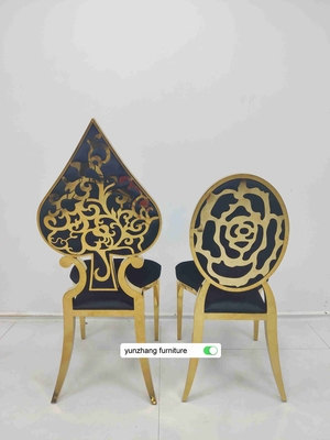 صندلی عروسی طلایی فانتزی