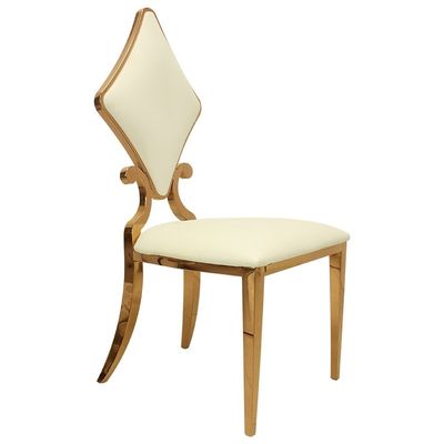 قیمت خوب صندلی های عروسی منشوری پشتی صندلی های استیل ضد زنگ آنلاین