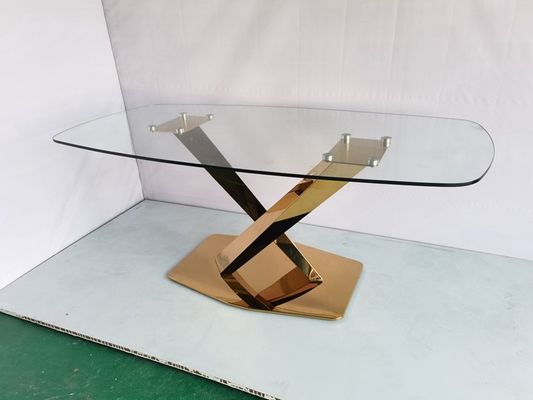 قیمت خوب عروسی واردات طلا پایه فلزی آینه شیشه ای بالای میز ناهار خوری با کریستال آنلاین