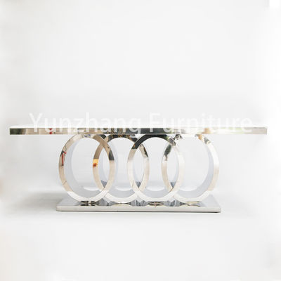 قیمت خوب میز ناهار خوری مدرن چهار دایره زیبا با مبلمان منزل پایه سنگین آنلاین