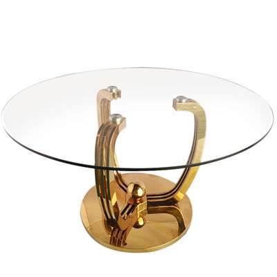 قیمت خوب طاولة غذاخوری شیشه ای 8 نفره به سبک اروپایی برای رستوران برای طراحی غذاخوری آنلاین