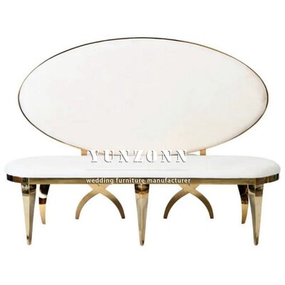 قیمت خوب مبل عروس سلطنتی، مبل عروس سفید برای عروس و داماد، مبل عروسی برای هتل، سالن، مبل عروسی استیل ضد زنگ برای رویدادهای عروسی آنلاین