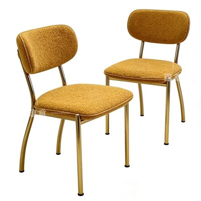 قیمت خوب صندلی های عروس از فولاد ضد زنگ صندلی های عروسی صندلی های ناهار خامه ای صندلی های ناهار خوری لوکس مدرن برای رویدادها آنلاین