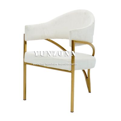 قیمت خوب چین کارخانه عروس صندلی عروسی لوکس هتل رستوران کافه طلای چرم ضد زنگ صندلی اتاق غذاخوری مدرن آنلاین