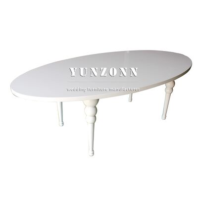 قیمت خوب عمده فروشی قیمت کارخانه Mdf میز فولاد ضد زنگ پاهای هتل پارتی مبلمان عروسی تزئینات میز آنلاین