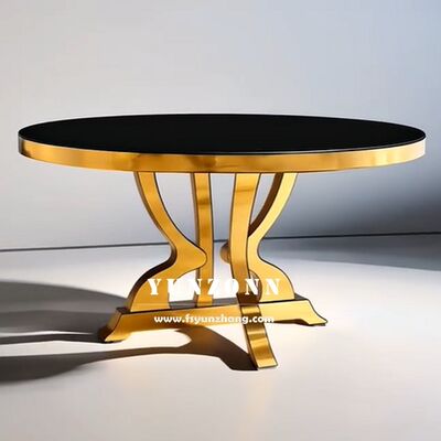 قیمت خوب میز ناهار خوری طلای جدید برای هتل ها آنلاین