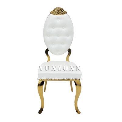 قیمت خوب آمریکایی محبوب عمده فروشی مدرن فلزی هتل جشن جشن صندلی فولاد ضد زنگ برای مراسم عروسی آنلاین