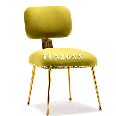 قیمت خوب صندلی ناهارخوری هارپر زیتونی شیک با پشتی T شکل، صندلی‌های لوکس رویداد عروسی آنلاین