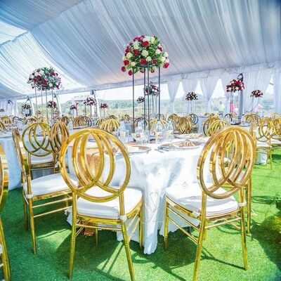 قیمت خوب صندلی ناهار خوری مدرن فولاد ضد زنگ برای آپارتمان هتل مراسم عروسی در فضای باز اتاق نشیمن آشپزخانه استفاده عمده فروشی مبلمان فلزی آنلاین