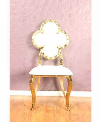 قیمت خوب صندلی ناهار خوری چرمی برای مراسم عروسی از جنس استیل ضد زنگ محبوب خاورمیانه آنلاین