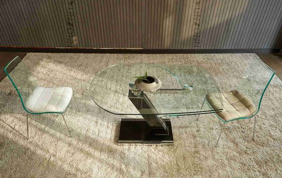 قیمت خوب میز ناهار خوری با شکل نامنظم بالا و چرخان فضایی را برای اتاق غذا خوری ذخیره کنید آنلاین